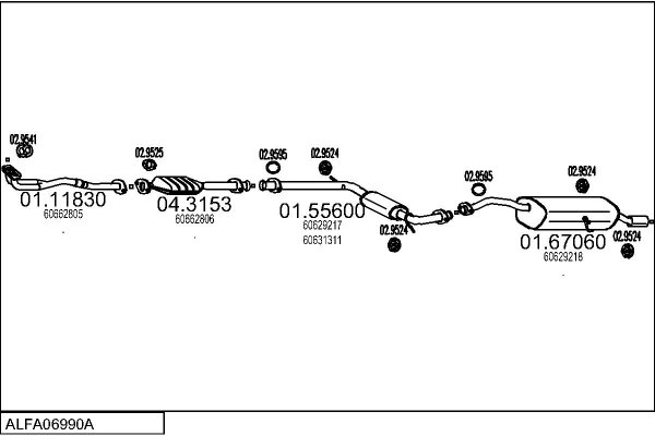 MTS ALFA06990A010006