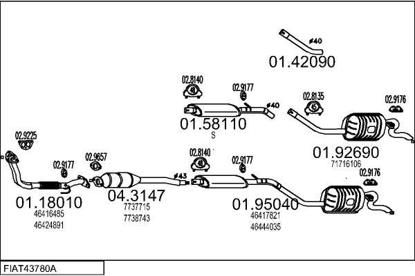 MTS FIAT43780A003796