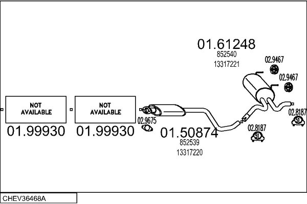 MTS CHEV36468A013913