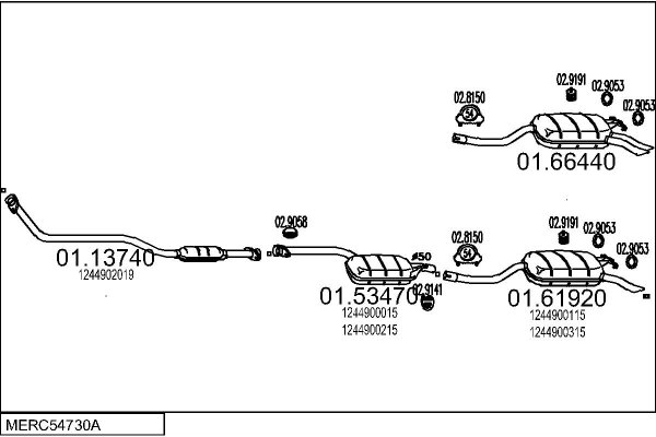 MTS MERC54730A000452