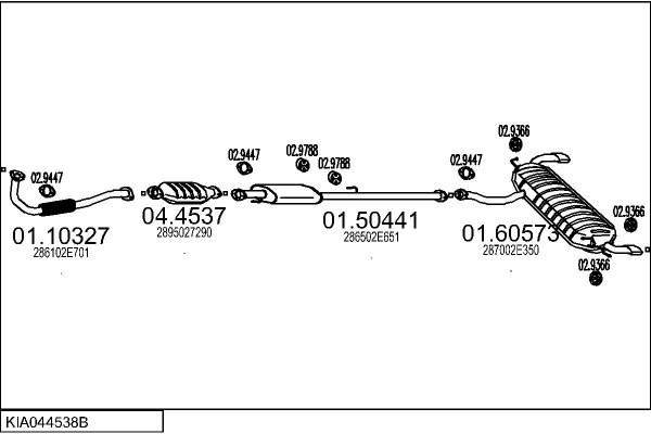 MTS KIA044538B019215
