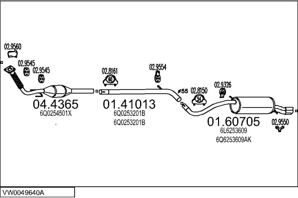 MTS VW0049640A017742