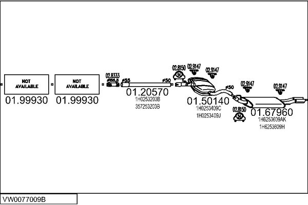 MTS VW0077009B010054