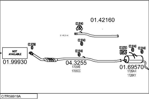 MTS CITR58919A014443