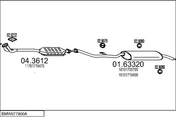 MTS BMW077800A000021