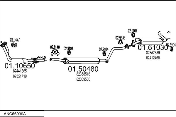 MTS LANC66900A002668