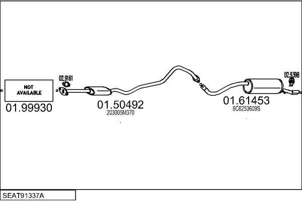 MTS SEAT91337A113886