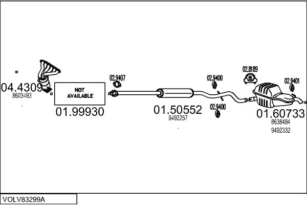 MTS VOLV83299A009462