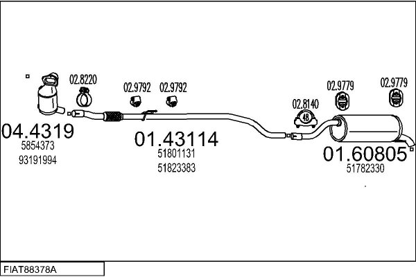 MTS FIAT88378A009158