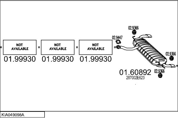 MTS KIA049098A004960