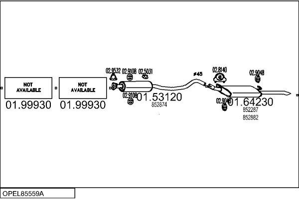 MTS OPEL85559A000965