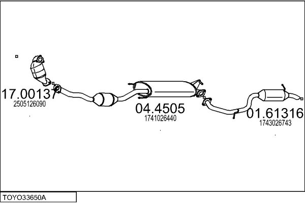 MTS TOYO33650A031139
