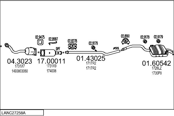 MTS LANC27258A017797