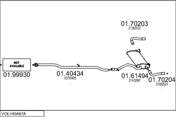 MTS VOLV40467A100284