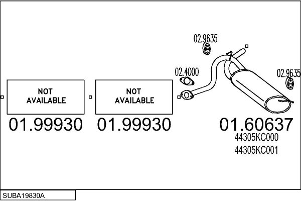 MTS SUBA19830A009239