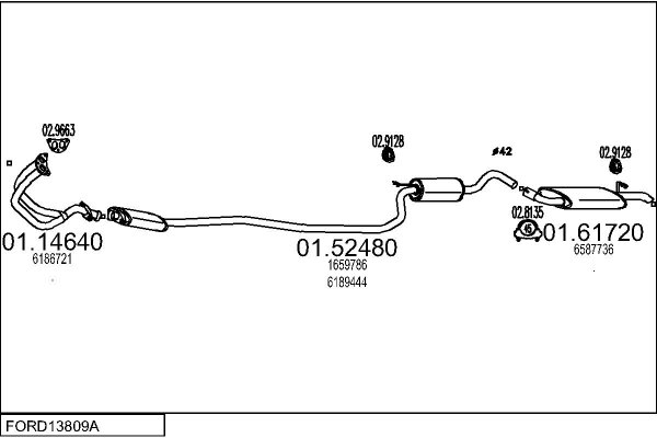 MTS FORD13809A001079