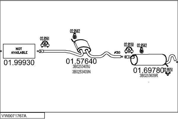 MTS VW0071767A016310