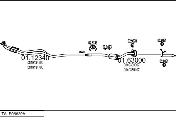 MTS TALB05830A007039
