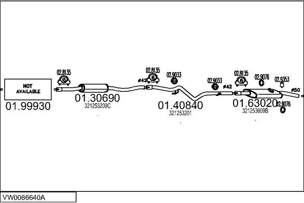 MTS VW0086640A001693