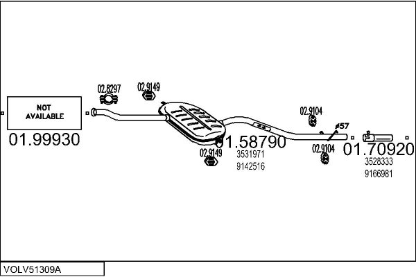MTS VOLV51309A004738