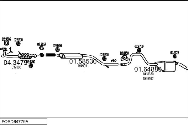 MTS FORD64779A005823