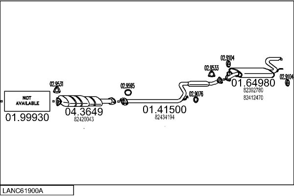 MTS LANC61900A002670