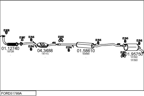 MTS FORD51789A004715