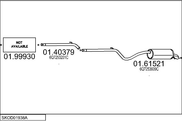 MTS SKOD01938A019277