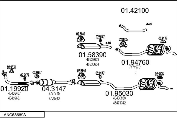 MTS LANC68689A005397