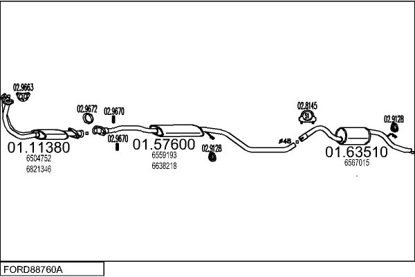 MTS FORD88760A006085