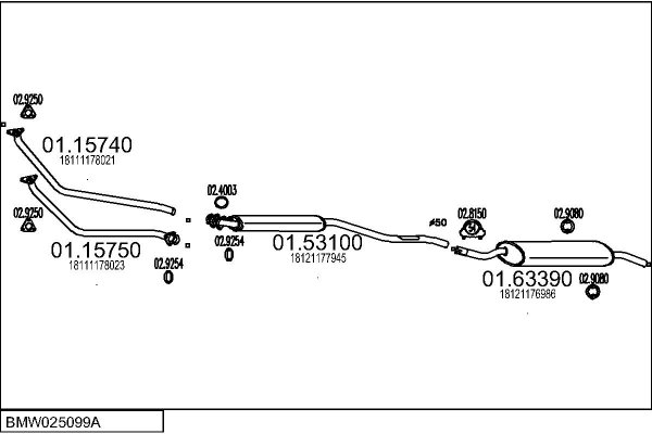 MTS BMW025099A000030