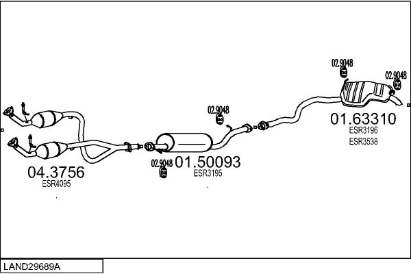 MTS LAND29689A004086