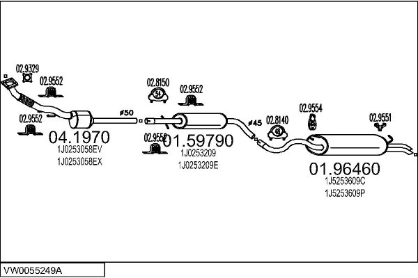 MTS VW0055249A011605