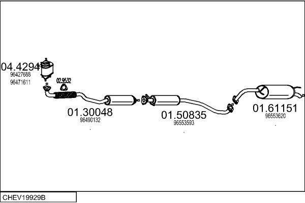 MTS CHEV19929B018537