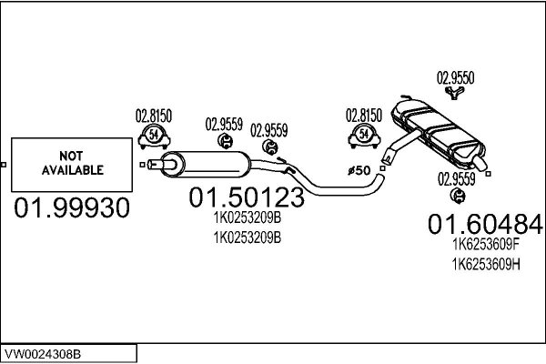 MTS VW0024308B030352