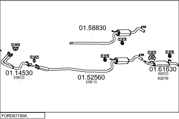 MTS FORD67760A008302