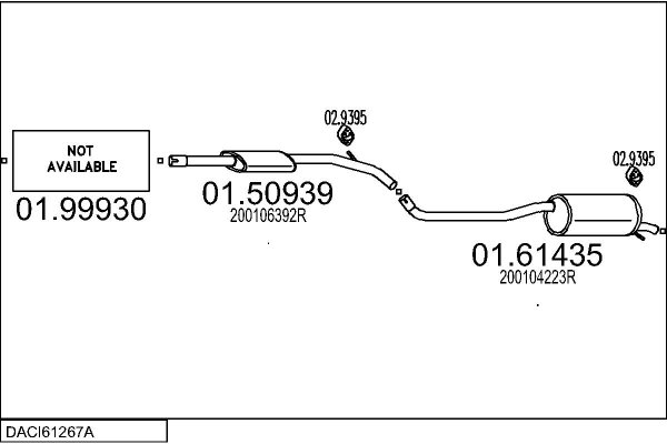 MTS DACI61267A058142