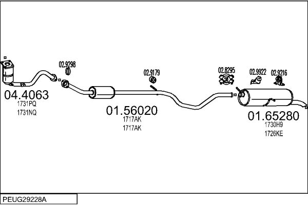 MTS PEUG29228A013002