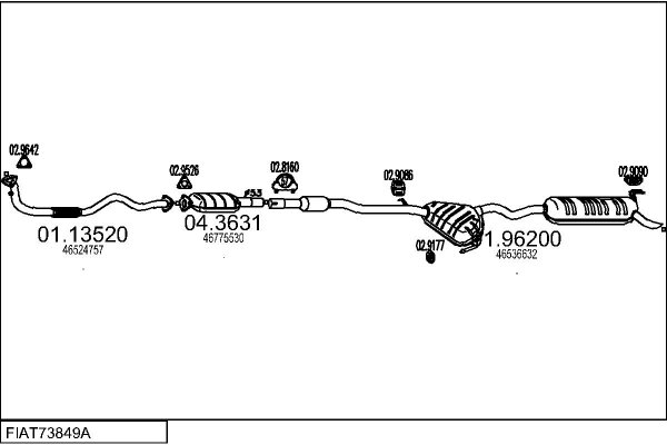 MTS FIAT73849A010683