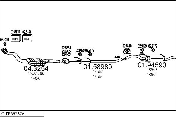 MTS CITR35787A134080