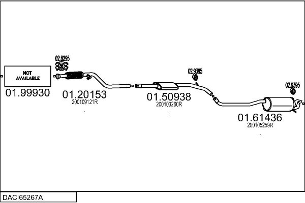 MTS DACI65267A126214