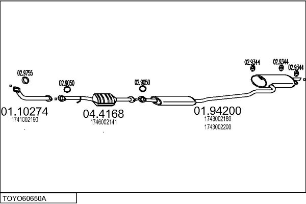 MTS TOYO60650A008923