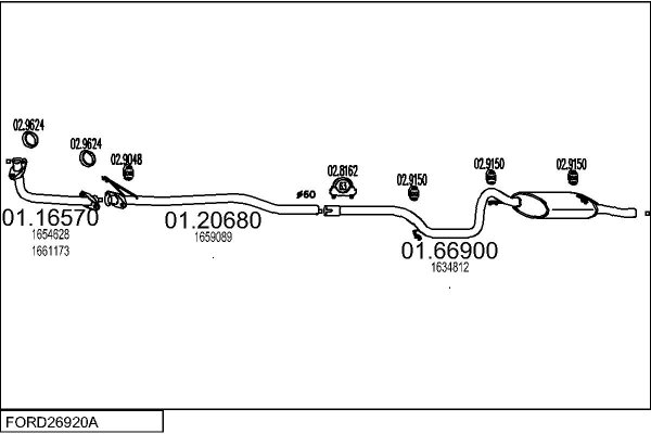 MTS FORD26920A001406