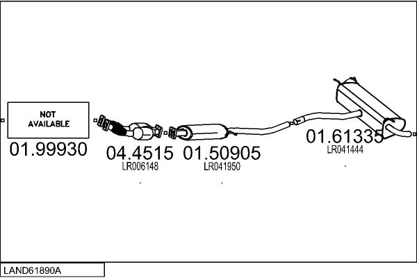 MTS LAND61890A019755