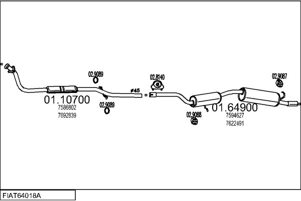 MTS FIAT64018A002647