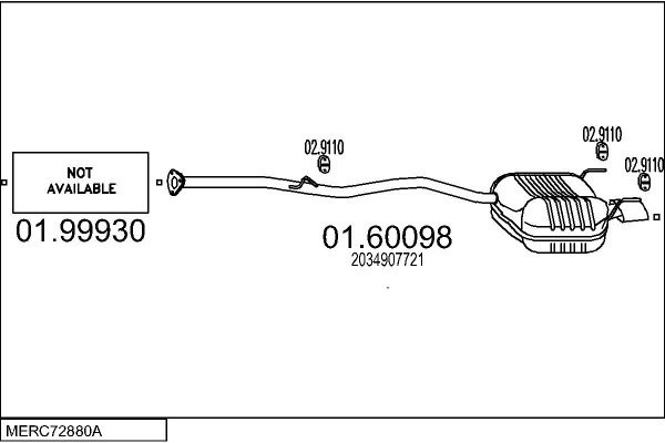 MTS MERC72880A015720