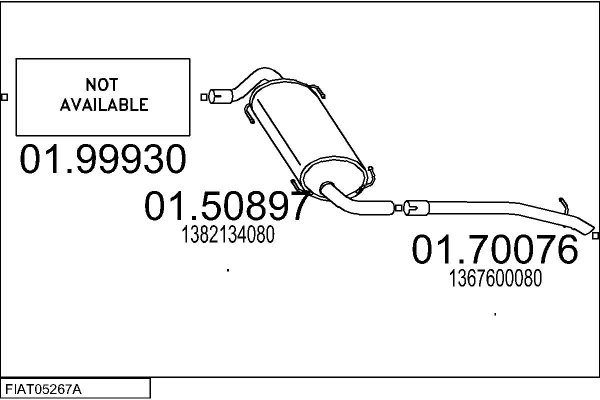 MTS FIAT05267A129239