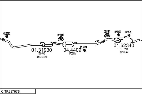 MTS CITR33787B134080