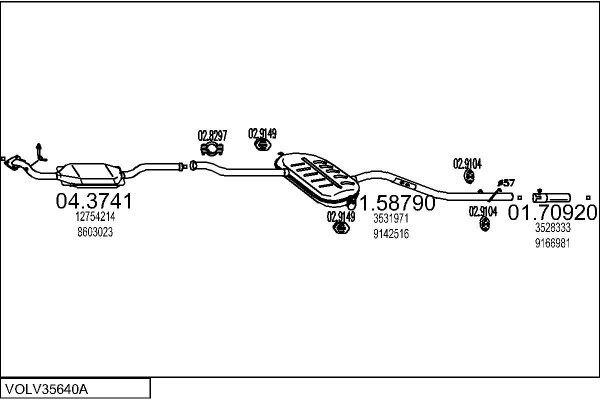 MTS VOLV35640A002852
