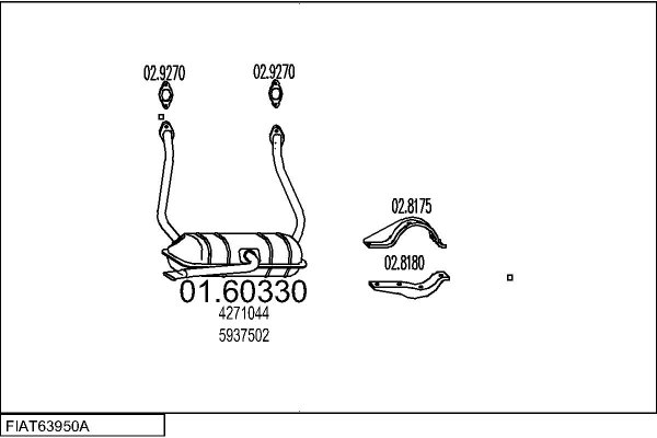 MTS FIAT63950A002565